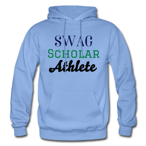 Swag Adult Sized Hoodie - carolina blue